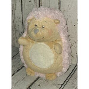 10" Baby Ganz Musical Belly Pink Hedgehog Plush Stuffed Animal Lovey Toy